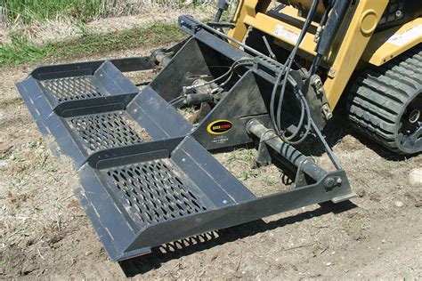 mini skid steer leveler|best skid steer land plane.